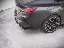Load image into Gallery viewer, Maxton Design Rear Side Splitters V2 Gloss Black for BMW M8 Gran Coupe F93 2019+ Rear Spats/Corner Splitters Pair
