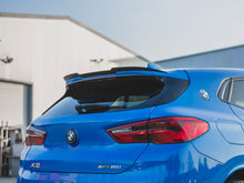 Load image into Gallery viewer, Maxton Design Gloss Black Roof Spoiler Extension for BMW X2 F39 M Sport (2016-on) - Rear Spoiler Lip in ABS with 3M Tape
