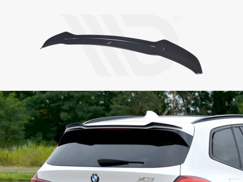 Maxton Design Gloss Black Rear Roof/Boot Spoiler Extension Lip for BMW X3 G01 M Sport (M-Pack) 2018+