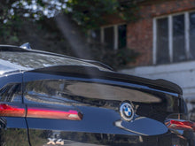 Load image into Gallery viewer, Maxton Design Gloss Black Boot Lip Rear Spoiler Extension for BMW X4 G02 M Sport (2018–2021)
