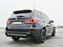Load image into Gallery viewer, Maxton Design Gloss Black Spoiler Extension Cap BMW X5 F15 M50D (2014-2018)
