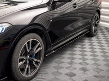 Load image into Gallery viewer, Maxton Design Gloss Black Side Skirt Diffusers for BMW X7 G07 2018+ | Side Splitters &amp; Rocker Panel Extensions | ABS | Pair with Mounting Kit
