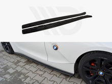 Load image into Gallery viewer, Maxton Design Gloss Black Side Skirt Diffusers/Extensions (Pair) for BMW Z4 E85/E86 Preface/Pre-Facelift 2002-2006 Roadster &amp; Coupe
