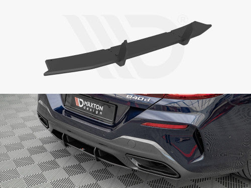 Maxton Design Street Pro Rear Diffuser - Black - BMW 8 Series Gran Coupe G16 M Sport (M Pack) 2019+