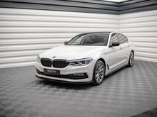 Load image into Gallery viewer, Maxton Design Gloss Black Side Skirt Diffusers (Pair) for BMW 5 Series G30 2017-2020 | ABS Side Splitter Extensions | Mounting Kit Included
