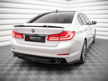 Load image into Gallery viewer, Maxton Design Gloss Black Rear Boot Lip Spoiler Cap for BMW 5 Series G30 Saloon 2017–2020 – OEM+ ABS, Easy 3M Tape Install
