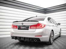 Load image into Gallery viewer, Maxton Design Street Pro Rear Diffuser for BMW 5 Series G30 (2017–2020) – Black ABS Rear Splitter/Valance
