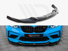 Load image into Gallery viewer, Maxton Design Gloss Black Front Splitter V.1 BMW M2 Competition F87 (2018-2020)
