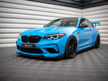 Load image into Gallery viewer, Maxton Design Black Street Pro Front Splitter BMW M2 Competition F87 (2018-2020)
