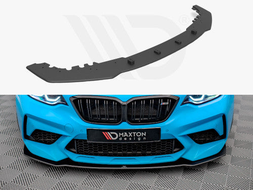 Maxton Design Black Street Pro Front Splitter BMW M2 Competition F87 (2018-2020)