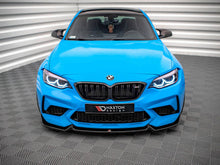 Load image into Gallery viewer, Maxton Design Gloss Black Front Splitter V.2 BMW M2 Competition F87 (2018-2020)
