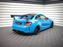 Load image into Gallery viewer, BMW M2 F87 Rear Diffuser 2016-2020 - Maxton Design Street Pro Black 10mm ABS (BM-2-87-M-RS1)
