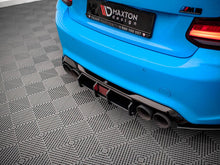 Load image into Gallery viewer, BMW M2 F87 Rear Diffuser 2016-2020 - Maxton Design Street Pro Black 10mm ABS (BM-2-87-M-RS1)
