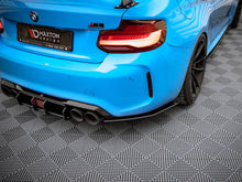 Load image into Gallery viewer, Maxton Design Black Street Pro Rear Side Splitters BMW M2 F87 (2016-2020)
