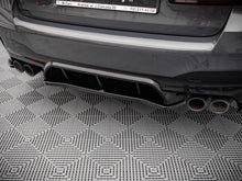 Load image into Gallery viewer, Maxton Design Gloss Black Central Rear Splitter Diffuser Lip for BMW M5 F90 (2017-2019)

