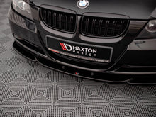Load image into Gallery viewer, Maxton Design Gloss Black Front Splitter V.2 BMW 3 E90 (2004-2008)
