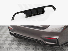 Load image into Gallery viewer, BMW M4 F82 Coupe 2014-2020 Rear Bumper Diffuser Valance - Gloss Black ABS OEM Replacement by Maxton Design
