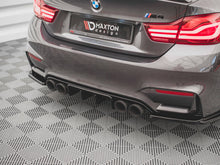 Load image into Gallery viewer, BMW M4 F82 Coupe 2014-2020 Rear Bumper Diffuser Valance - Gloss Black ABS OEM Replacement by Maxton Design
