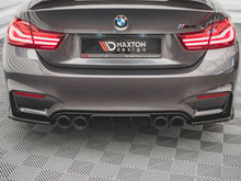 Load image into Gallery viewer, Maxton Design Rear Side Splitters V.2 Gloss Black ABS for BMW M4 F82 Coupe 2014-2020 (Rear Spats/Corner Splitters) BM-4-82-M-RS1
