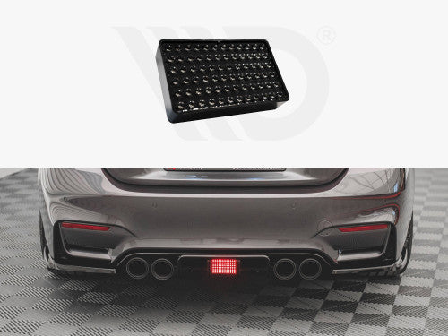 Maxton Design Gloss Black LED Brake/Stop Light for BMW M4 F82 Coupe 2014-2020 - Rear LED Stop Lamp (Fits Maxton RS1 Diffuser)