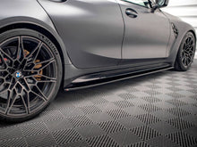 Load image into Gallery viewer, BMW M3 G80 (2021-On) Maxton Design V1 Gloss Black Side Skirts Diffusers/Extensions
