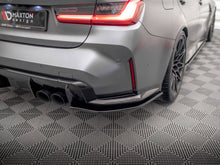 Load image into Gallery viewer, Maxton Design Rear Side Splitters V.2 Gloss Black for BMW M3 G80 2021+ - Rear Spats Pair, ABS, Fitting Kit
