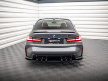 Load image into Gallery viewer, Maxton Design Street Pro Rear Diffuser for BMW M3 G80 (2021+) | Matte Black 10mm ABS Rear Bumper Valance/Splitter (Red Core Option)
