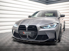 Load image into Gallery viewer, Maxton Design V.3 Gloss Black Front Splitter / Front Bumper Lip Spoiler for BMW M3 G80 &amp; M4 G82 (2021+)
