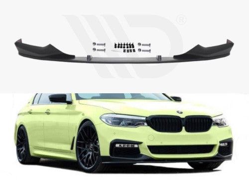 Maxton Design Frontspoiler Sport Front Splitter / Front Lip for BMW 5 Series G30/G31 M Sport (2017-2020) – Performance Front Bumper Spoiler