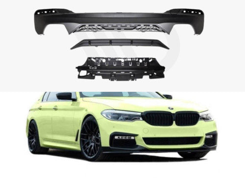 Maxton Design Rear Diffuser Valance for BMW 5 Series G30/G31 M Sport 2017-2020 – Performance Rear Bumper Splitter