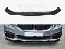 Load image into Gallery viewer, Maxton Design Gloss Black Front Splitter V.1 BMW 5 G30 / G31 M-Sport (2017-2020)
