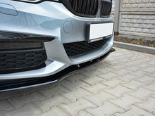 Load image into Gallery viewer, Maxton Design Gloss Black Front Splitter V.1 BMW 5 G30 / G31 M-Sport (2017-2020)
