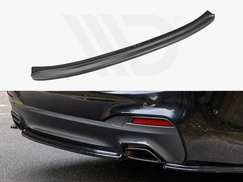 Maxton Design Gloss Black Central Rear Splitter for BMW 5 Series G30/G31 M Sport 2017-2020 (Saloon & Touring)