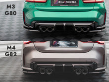 Load image into Gallery viewer, Maxton Design Carbon Fibre Rear Diffuser - M3 G80/M4 G82
