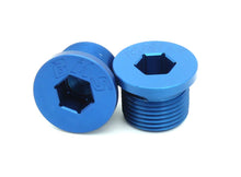Load image into Gallery viewer, BMS BMW Billet Aluminium N54 N55 S55 Oil Thermostat Caps (Pair)
