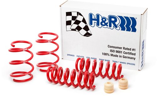 H&R Lowering Springs Kit for BMW M3 F80 (2014+) - 30mm Front / 20mm Rear Drop - Performance Suspension Upgrade - TUV Approved - Part 28802-2