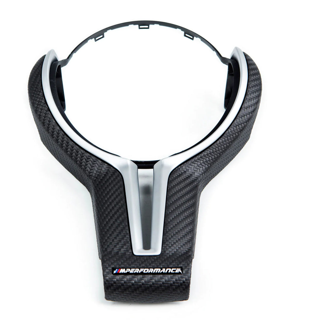 Genuine BMW M Performance F87 Matte Carbon Steering Wheel Trim (M2 & M2 Competition)