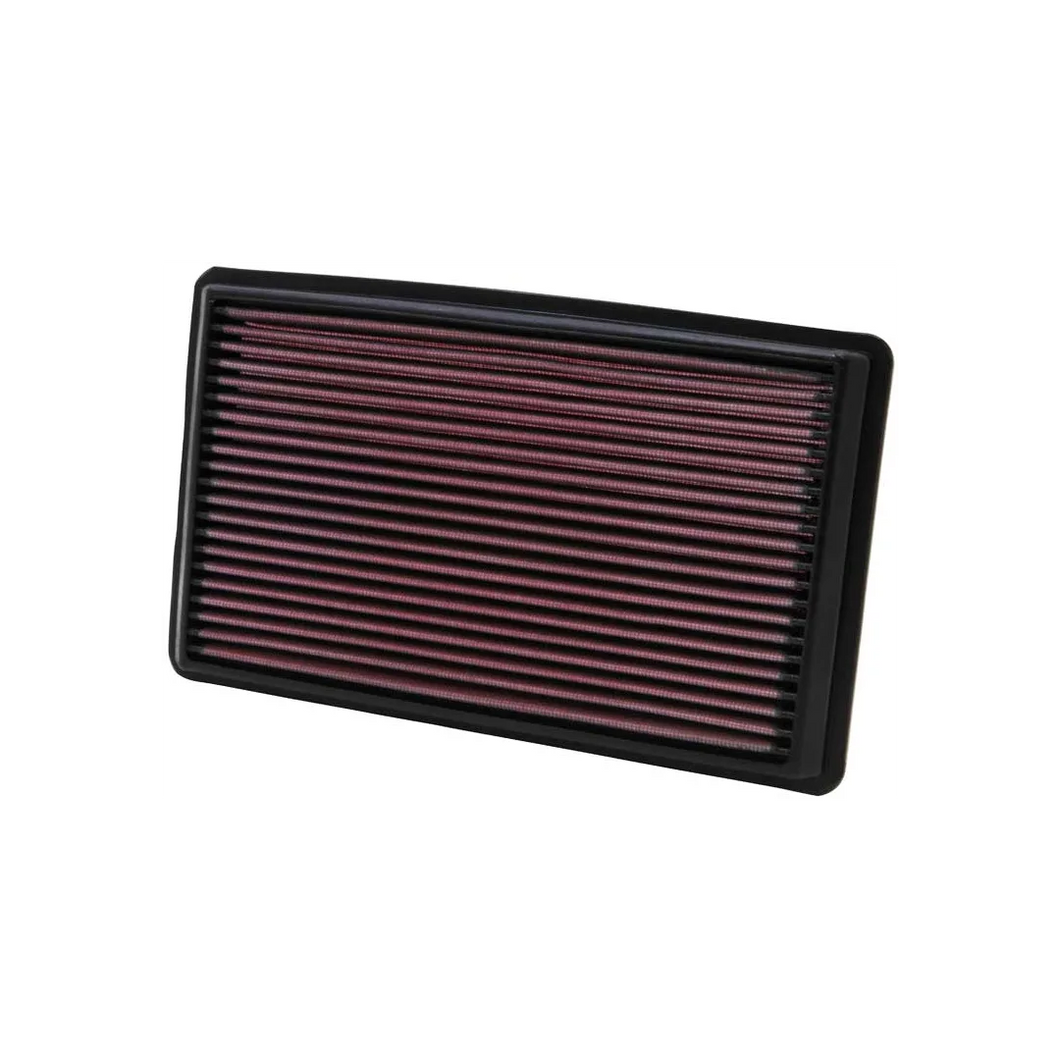 K&N 33-2232 High-Flow Replacement Panel Air Filter for Subaru Impreza 1992-2007, Legacy 1990-2004, Forester 1997-2005, Loyale 1990-1994 - Drop-In, Washable, Reusable OEM Filter