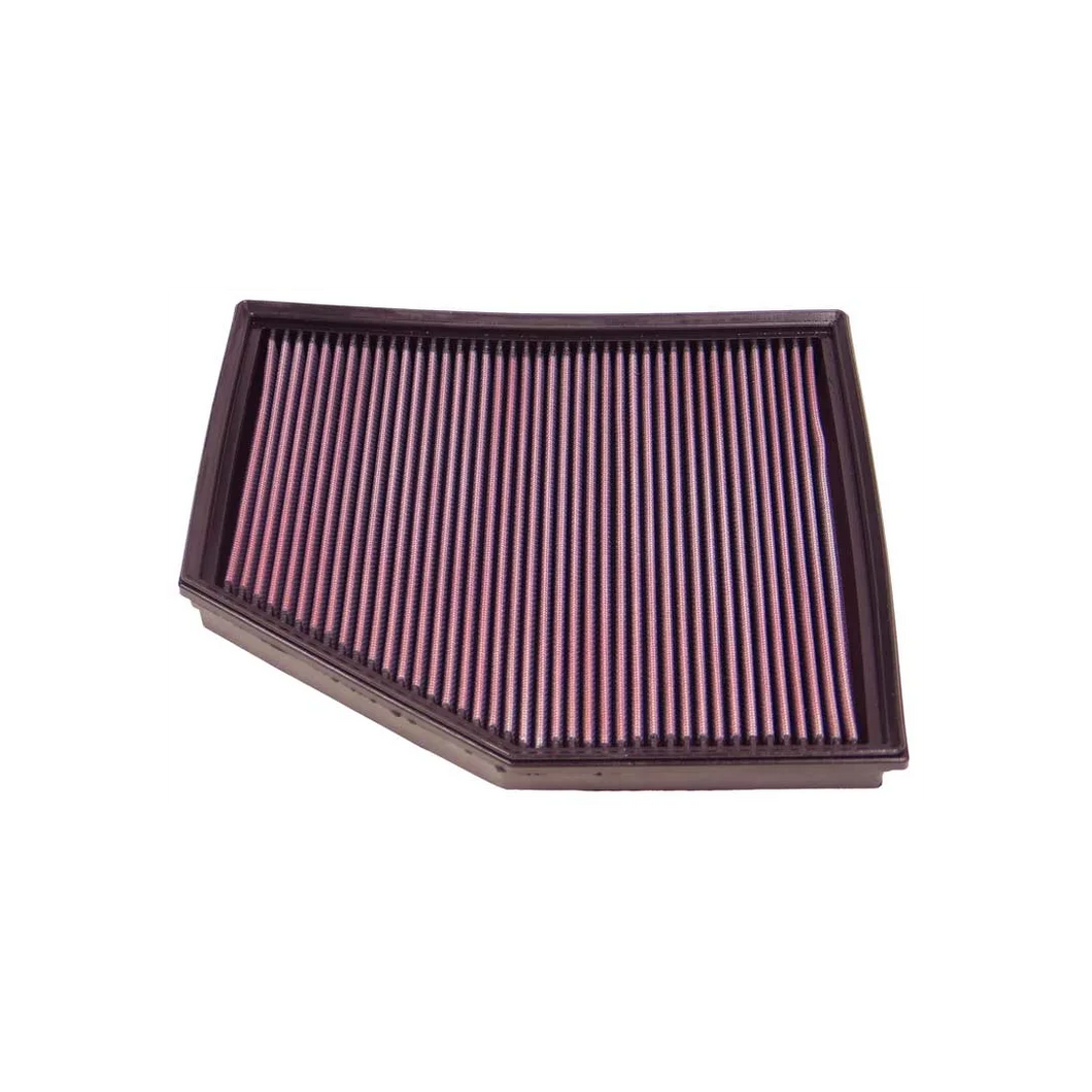 K&N 33-2294 Replacement High-Flow Panel Air Filter for BMW 5 Series E60/E61 & 6 Series E63/E64 (2003-2010) - Reusable Drop-In for 520i, 540i, 545i, 550i, 645Ci, 650i