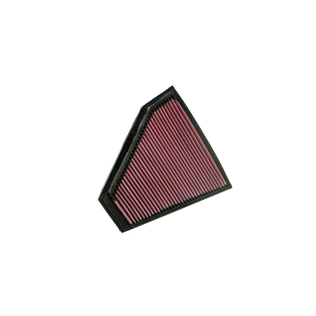K&N 33-2332 High-Flow Washable Replacement Air Filter - BMW 3 Series E90/E91/E92/E93 325i 328i 330i, BMW 1 Series 130i (N52), Subaru Impreza GD 1.5 - Reusable Drop-In Panel