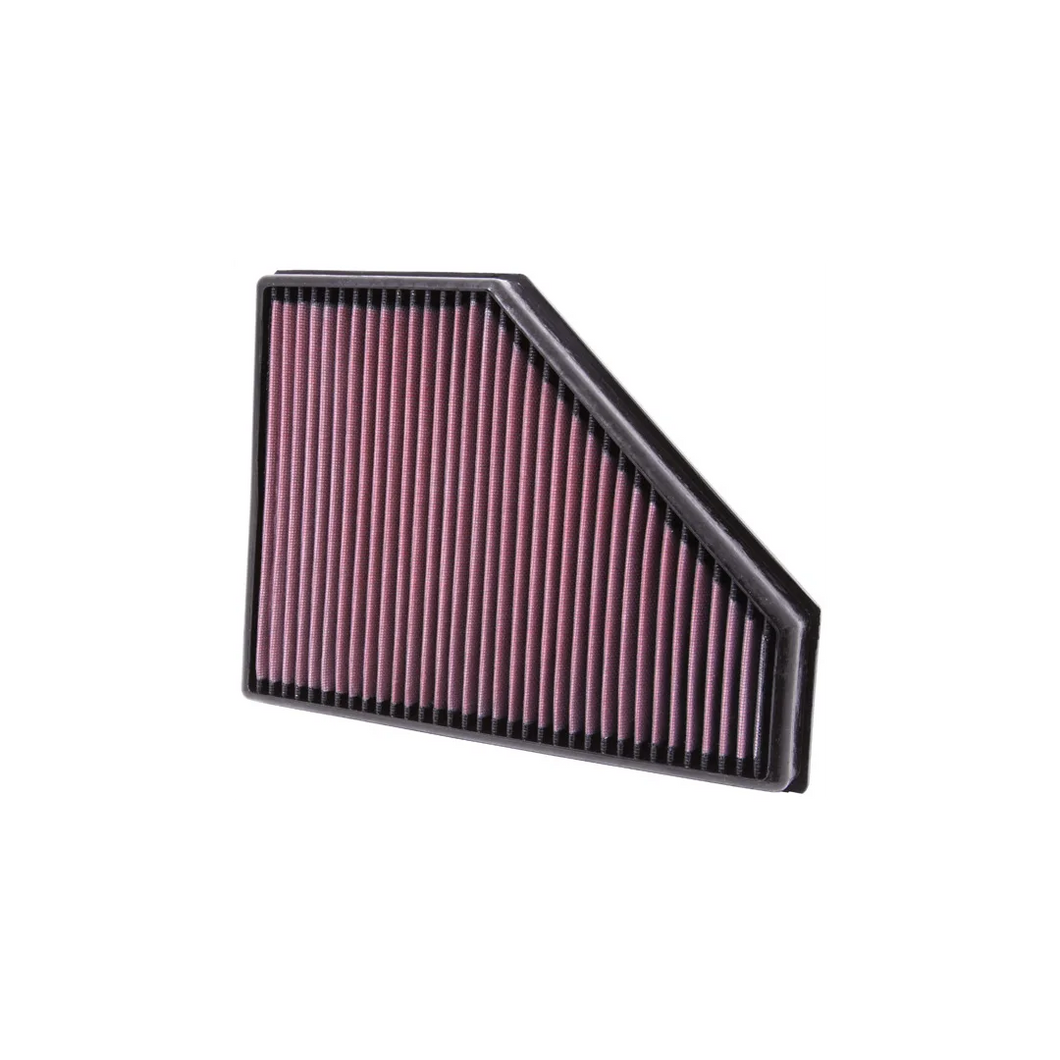 K&N 33-2942 High-Flow Washable OEM Replacement Panel Air Filter for BMW Diesel - 1 Series E81/E82/E87/E88, 3 Series E90/E91/E92/E93, X1 E84 (116d 118d 120d 123d 316d 318d 320d 325d 330d 335d)
