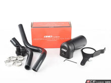 Load image into Gallery viewer, ECS Tuning N55 Baffled Oil Catch Can Kit for BMW F30 3 Series 335i/335i xDrive (2012-2015, 3.0L N55) - PCV Oil Separator, Billet, OE-Style Mount
