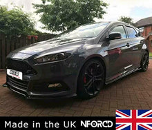 Load image into Gallery viewer, MK3 Ford Focus ST Front Splitter and Side Skirts Facelift
