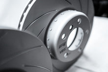 Load image into Gallery viewer, Front 370mm Grooved 2 Piece Performance M/VBT Brake Discs - BMW F3x 3/4 Series with Msport brakes
