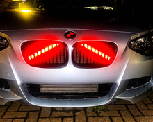 Load image into Gallery viewer, Red Luminescent V bar sticker overlay vinyl for your BMW
