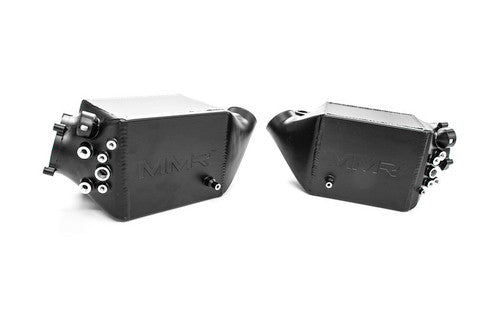 MMR Twin Charge Air Cooler Set for BMW M5/M6 F1x (F10 F12 F13 F06) S63/S63TU – Intercooler/Chargecooler Upgrade, Direct-Fit OEM Location, Lowers IAT, Reduces Heat Soak