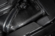 Load image into Gallery viewer, Eventuri Carbon Fibre Intake Duct Set (Gloss) for BMW M3 E90/E92/E93 (E9X) S65 - OEM Replacement Engine Bay Ducts
