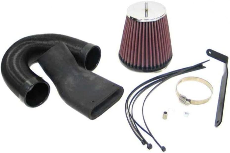 K&N 57-0276 Performance Air Intake System – BMW E36 3 Series 318i/318Ti 1.9 Induction Kit | Washable Reusable Filter | Bolt-On Upgrade