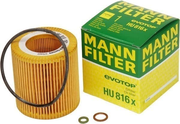 Genuine BMW N20 N54 N55 Replacement Oil Filter Kit (Inc. 135i, 335i, 535i & X6 35ix)