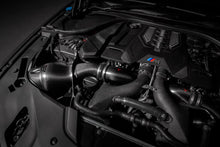 Load image into Gallery viewer, Eventuri Carbon Fibre Turbo Inlets for BMW F90 M5 &amp; F92 M8 (S63) – High-Flow Intake Upgrade, Faster Spool, OEM+ Fit, Works with Stock Airboxes &amp; Eventuri Intake
